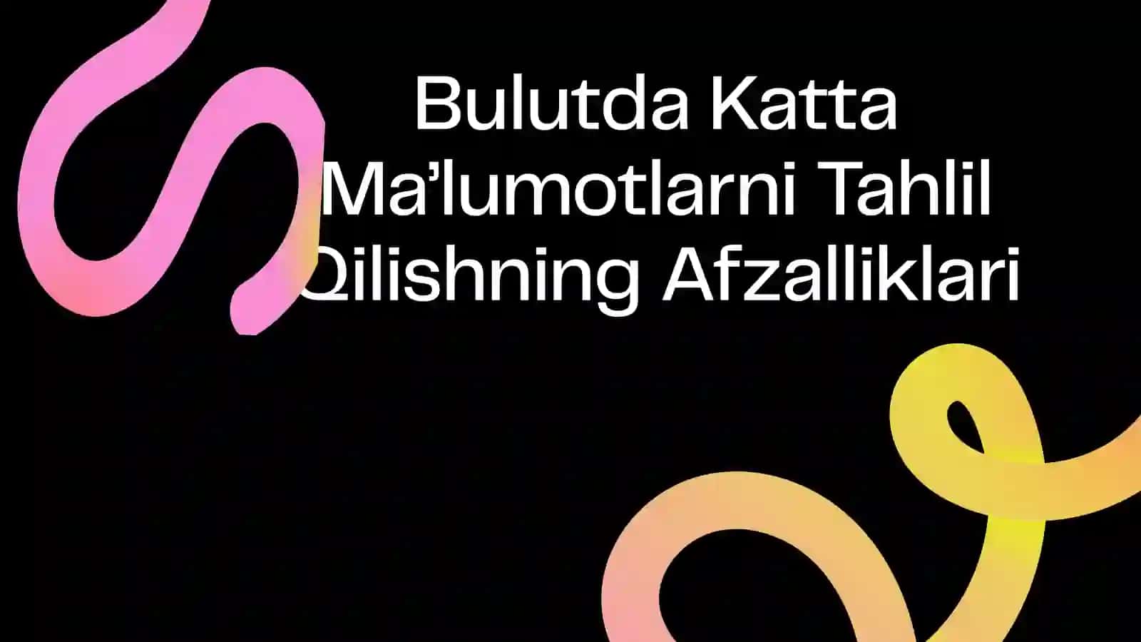Katta ma’lumotlarni tahlil qilish va qayta ishlash usullari 4