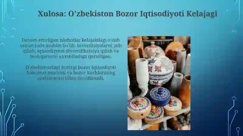 O'zbekistondagi Bozor Iqtisodiyoti Hozirgi Holati 4