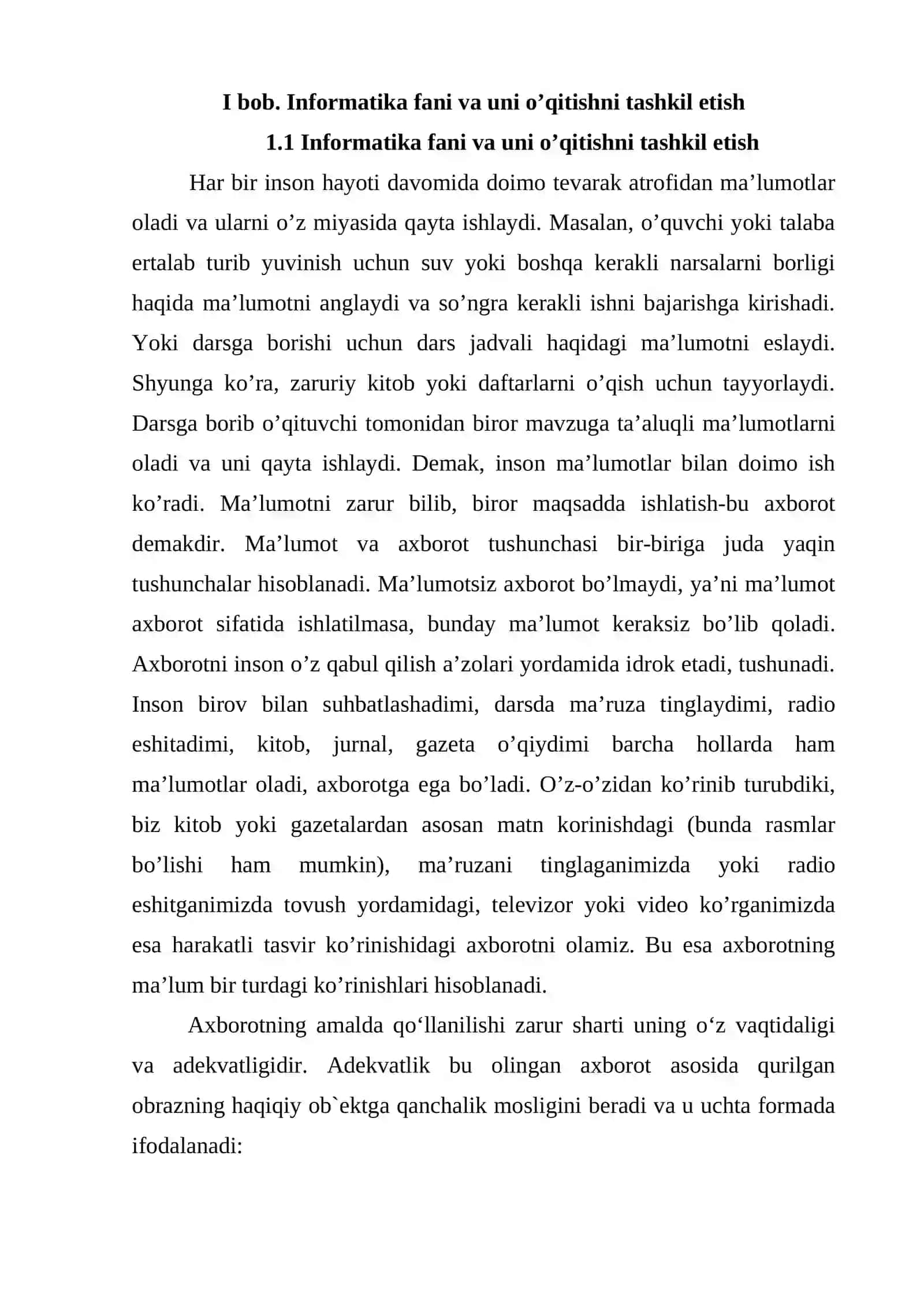 Informatika va axborot texnlogiyalari fanini o’qitishda interaktiv metodlardan foydalanish 4