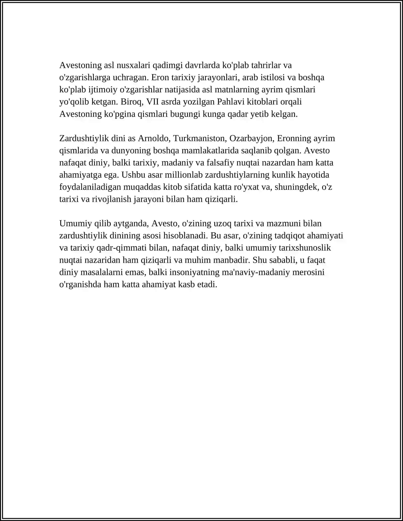 IFODALI O‘QISH SAN’ATINING TARAQQIY ETISHIDA “AVESTO”NING AHAMIYATI 4