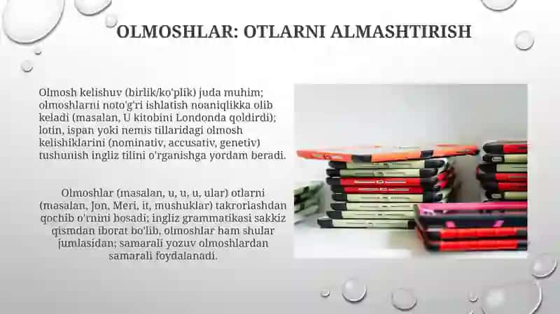 Ot,sifat so 'z turkumlarini o 'rganish 4