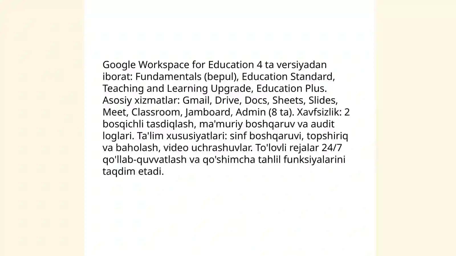 Google Classroom platformasi 4