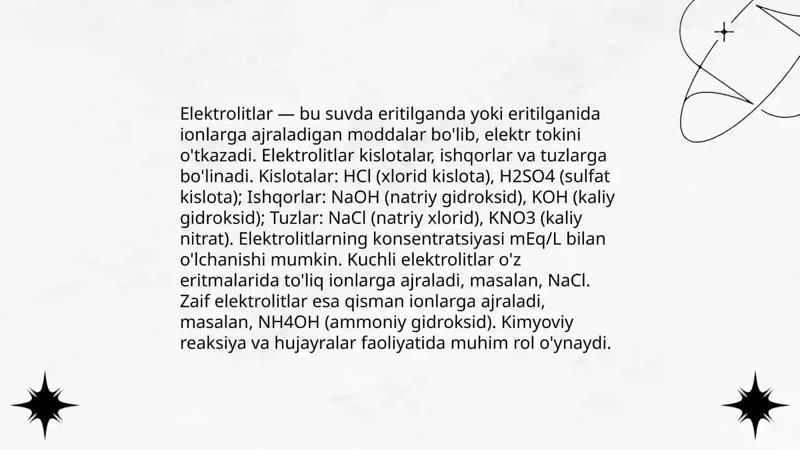 Elektroliz.Elektroliz qonunlari 4