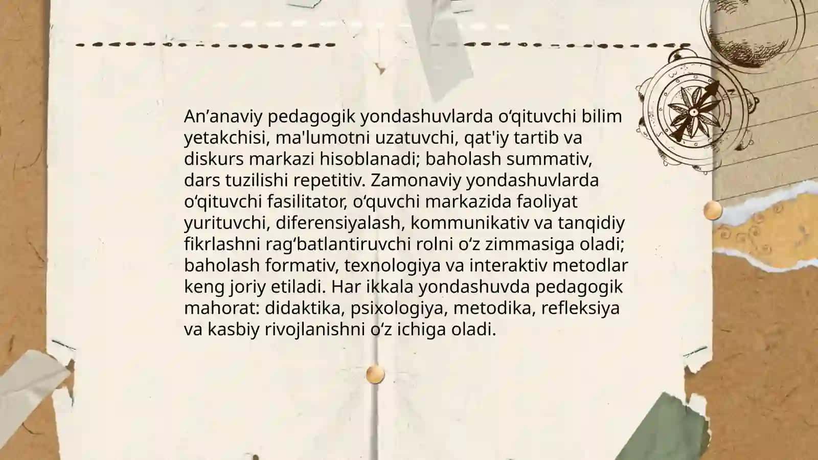 Pedagogik fikr tarixi va maktab amaliyotida òqituvchi mahorati masalalari 4