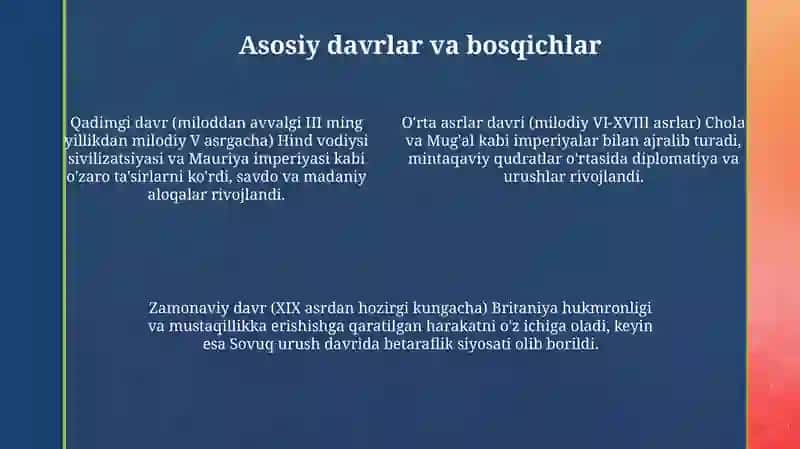 Hindistoning halqaro munosabatlari va diplomatya tarixi 4