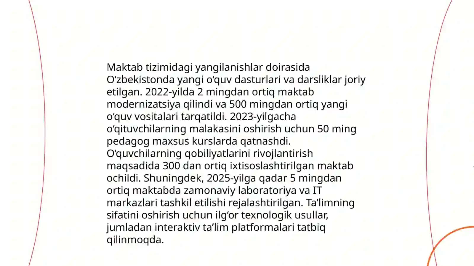 Bogʻcha taʼlimidagi soʻnggi islohotlar 4