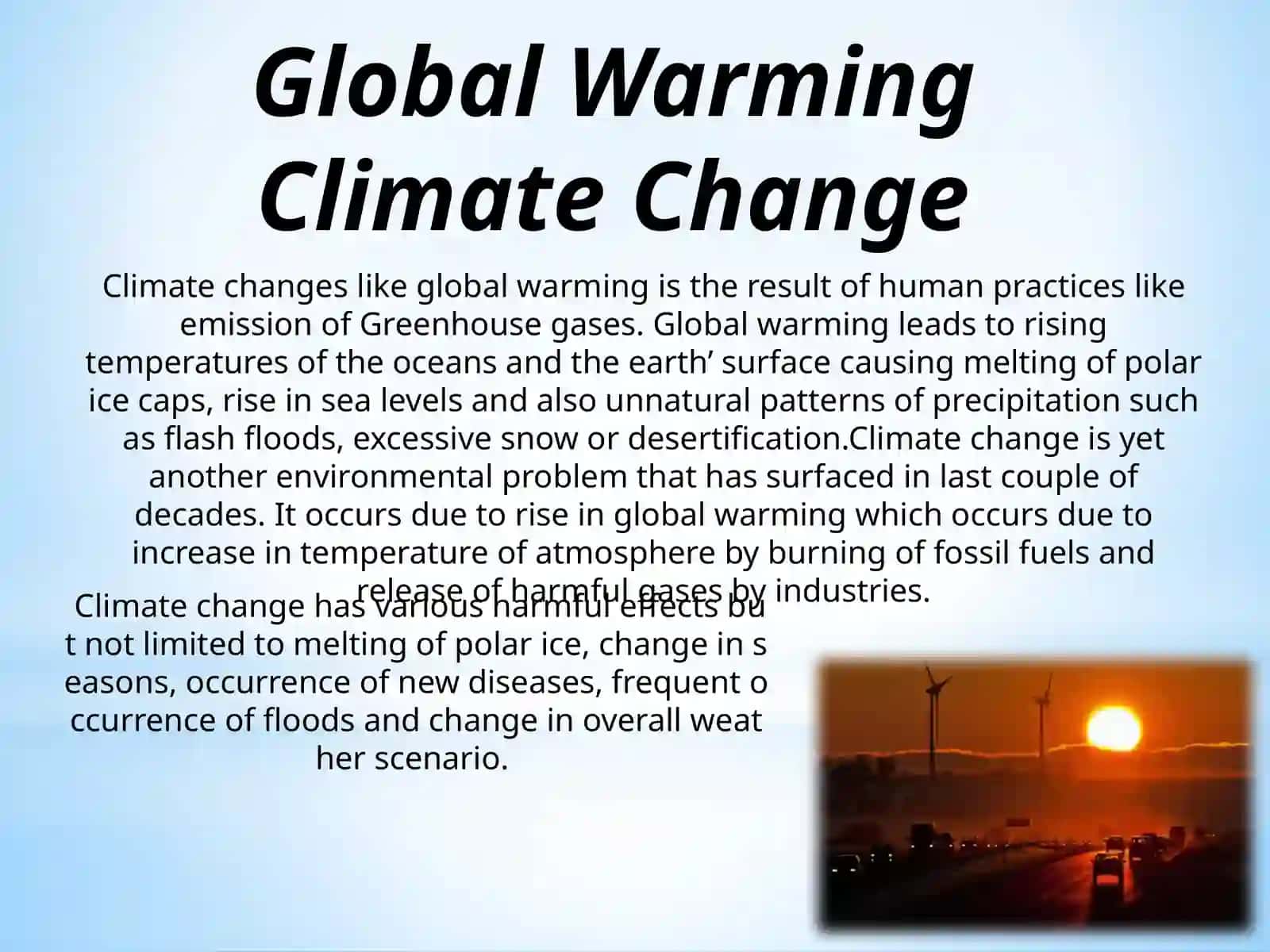Major Current Environmental Problems 4