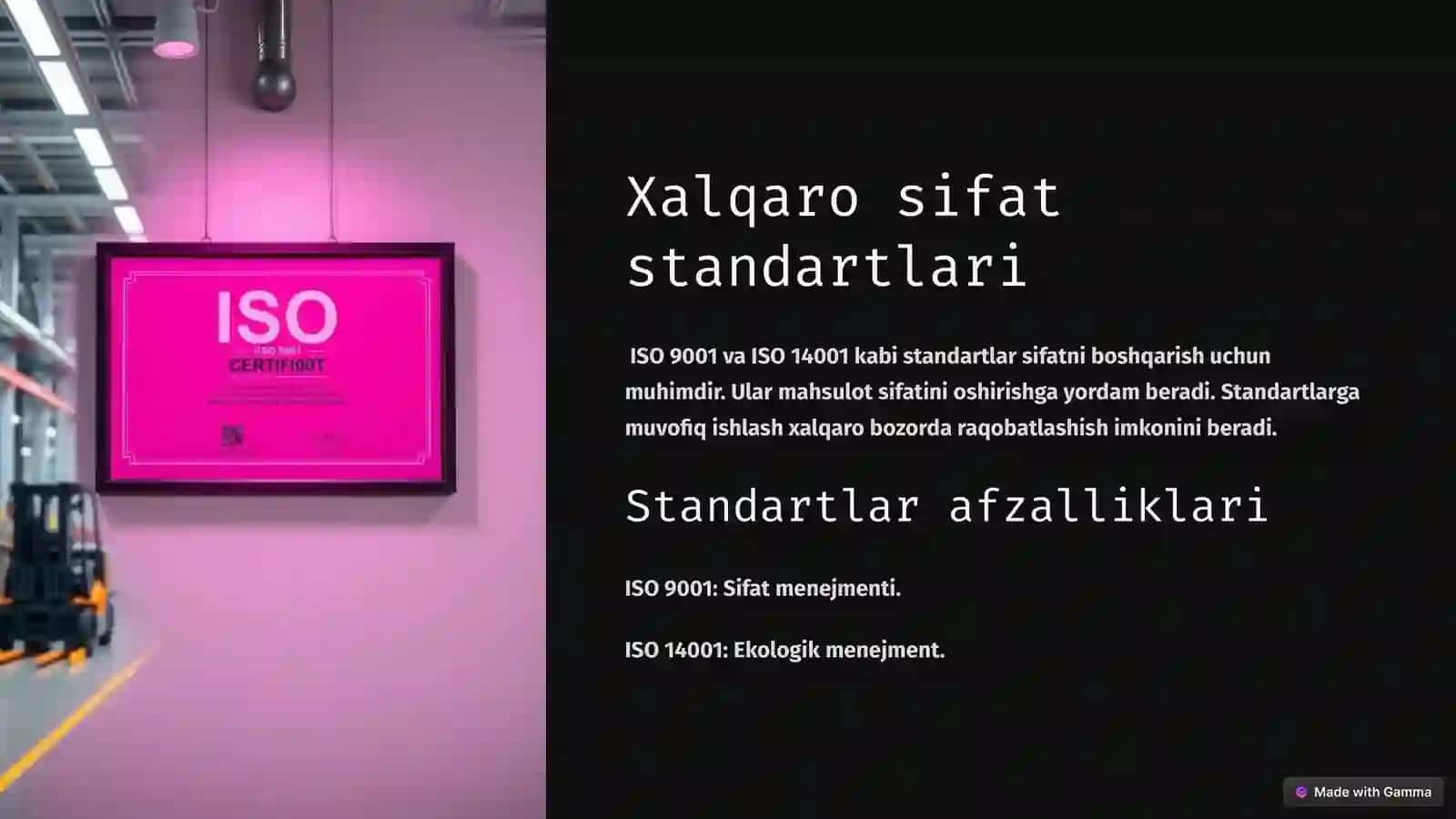 SANOAT MAHSULOTLARINING SIFATI VA UNING RAQOBATBARDOSHLIGI 4