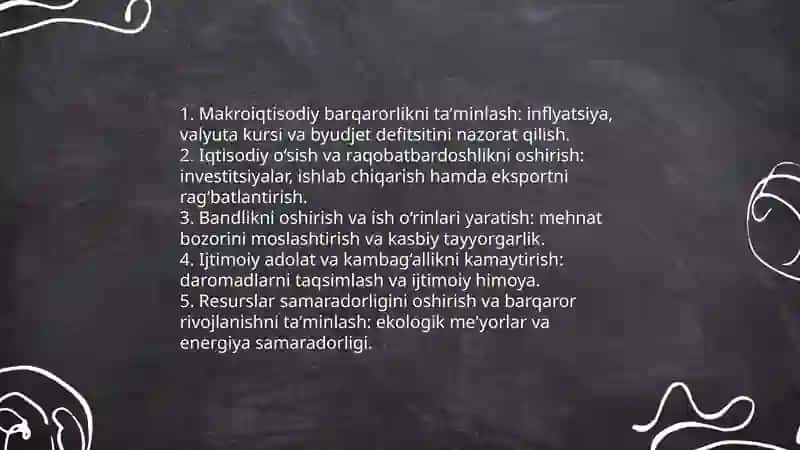 Iqtisodiy siyosatning tipologiyasi va konsepsiyasi 4