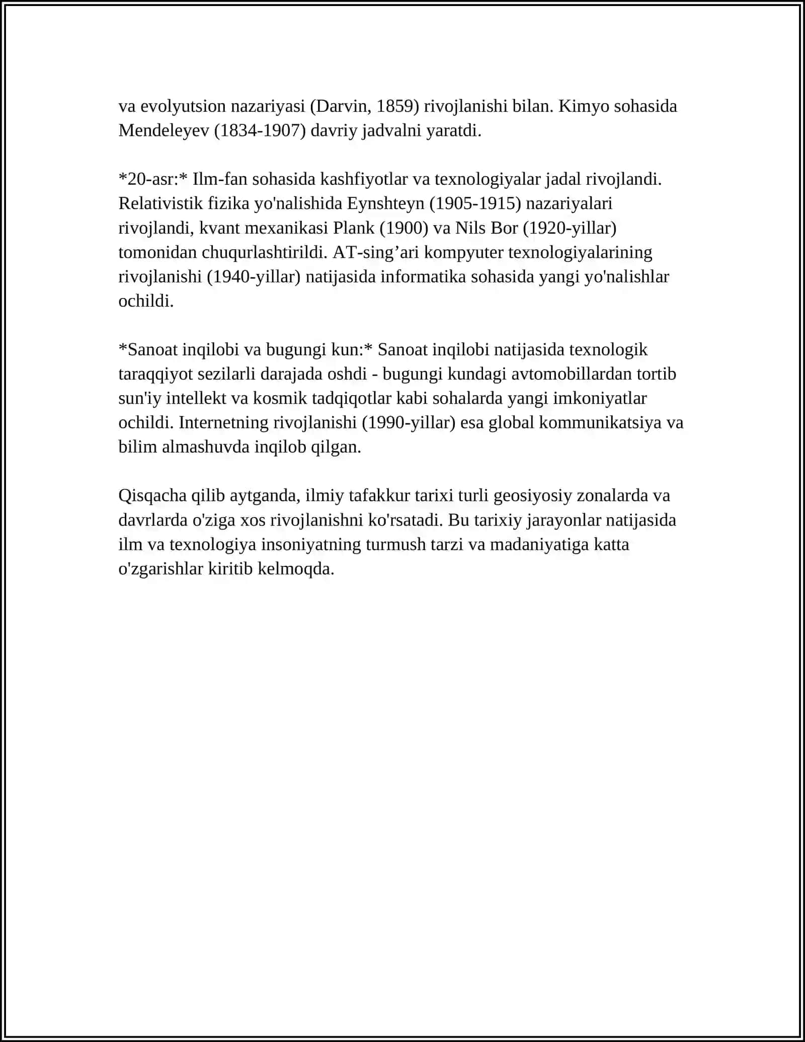 SOHAGA OID IXTIYORIY ILMIY MAVZUDA TEZIS YOZISH 4