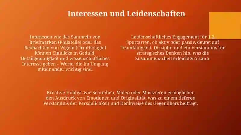 Sich kenenlernen 4