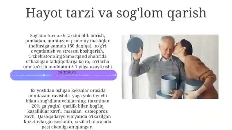Gerontologiya VA odam umrini uzaytirish istiqbollari 4