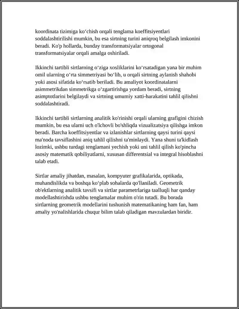 IKKINCHI TARTIBLI SIRTLAR 4