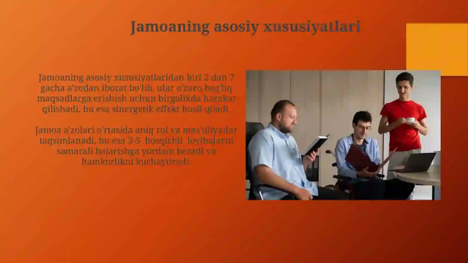 Jamoahaqidaumumiytushuncha.Jamoavaguruh 4