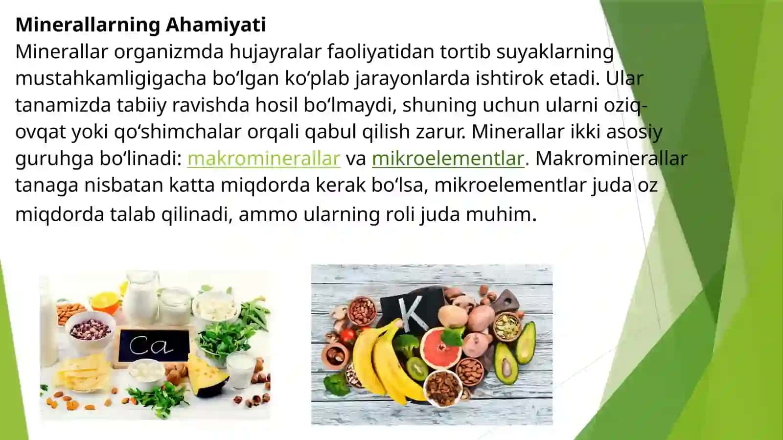 Meva-sabzavotlarning kimyoviy tarkibini o’rnatish 4
