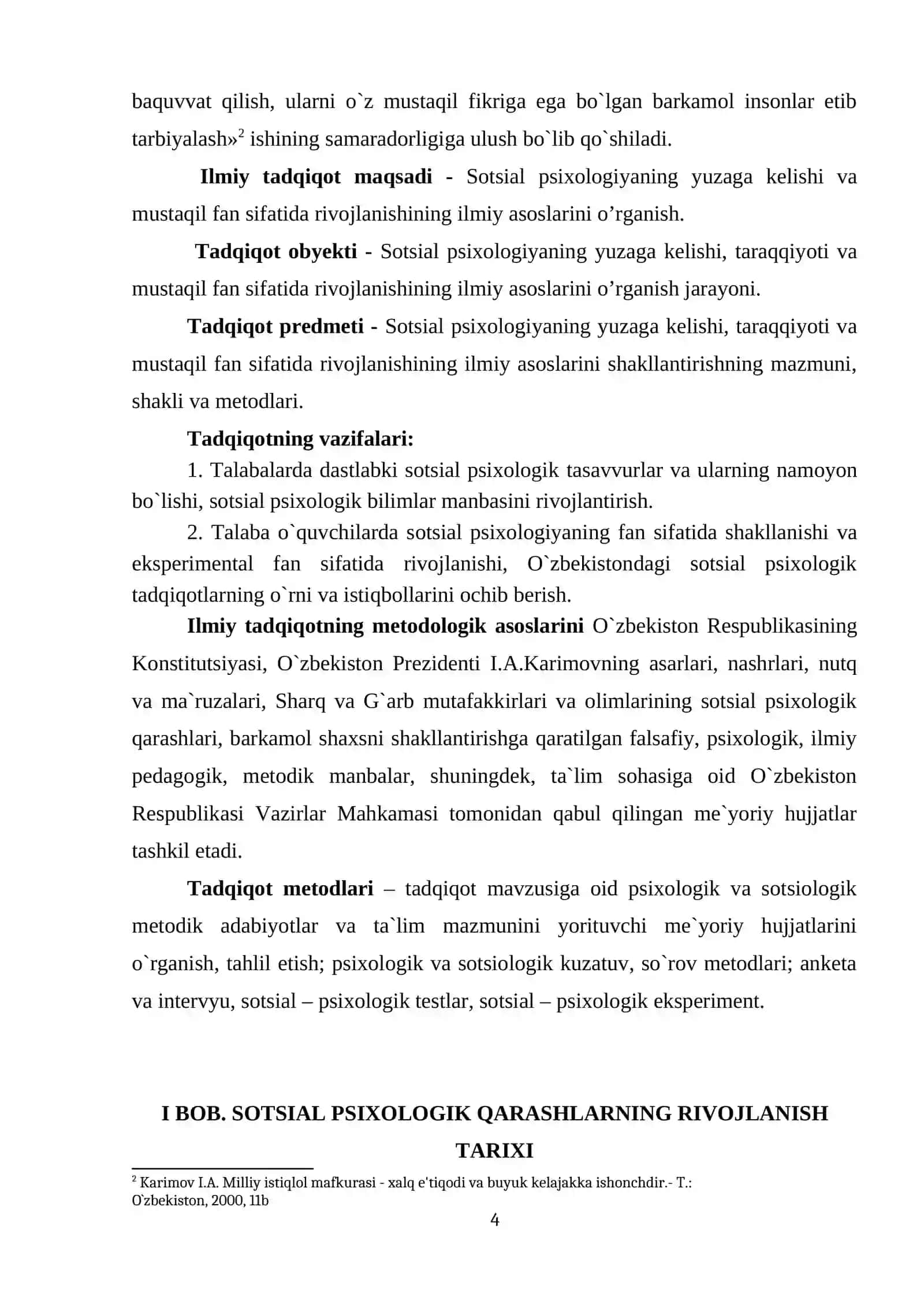 SOTSIAL PSIXOLOGIYANING YUZAGA KELISHI VA MUSTAQIL FAN SIFATIDA RIVOVLANISHINING ILMIY ASOSLARI 4