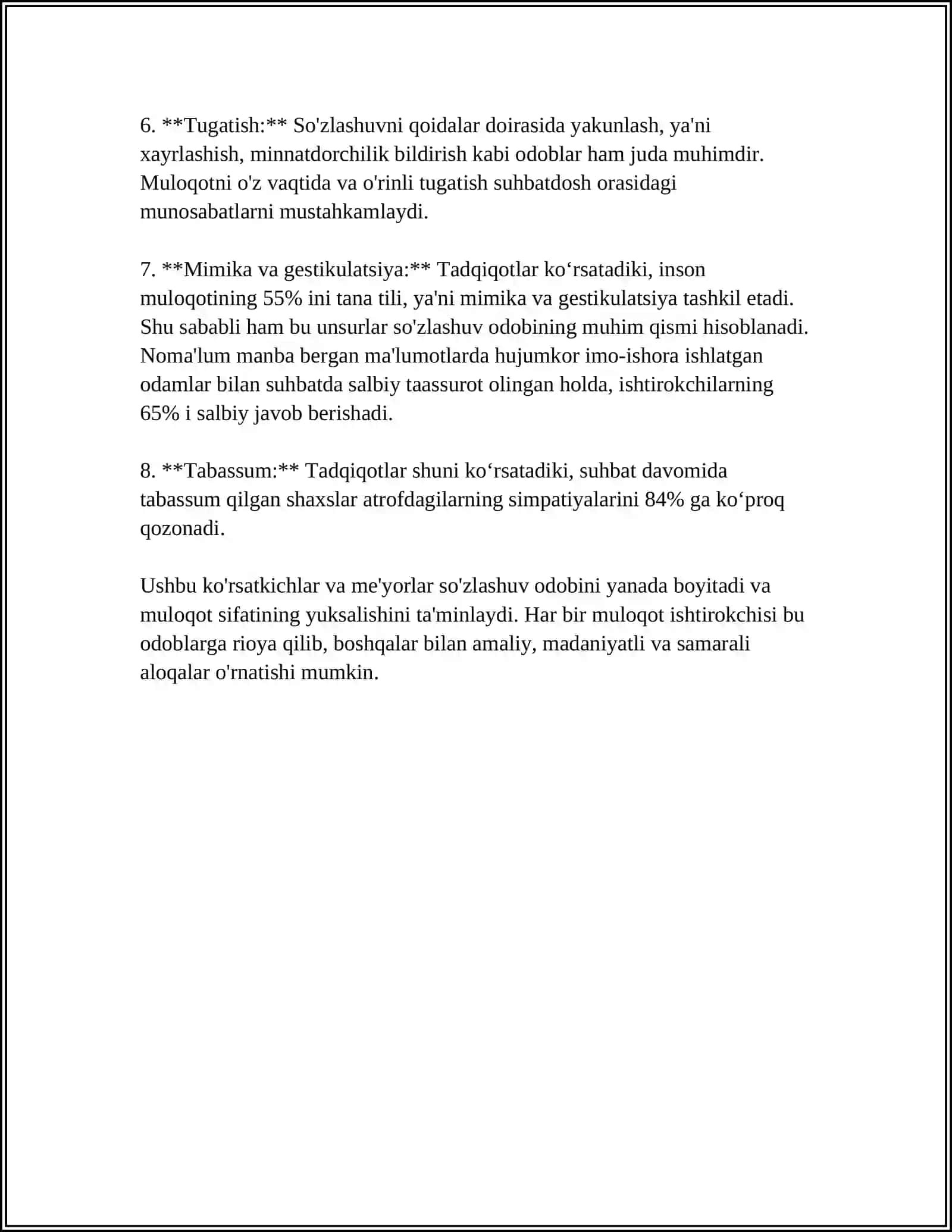 SO'ZLASHUV VA MULOQOT MADANIYATI 4