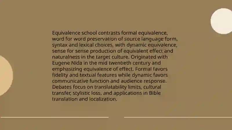 Schools of Translation Studies 4