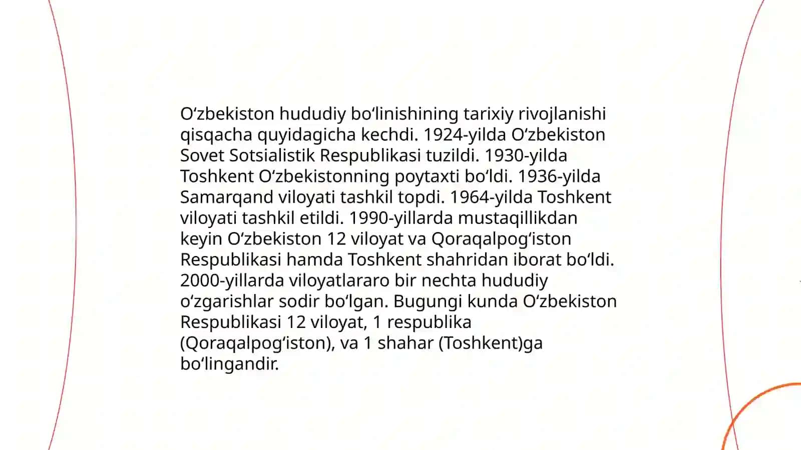Òzbekistonning ma'muriy hududiy va davlat tuzilishi 4