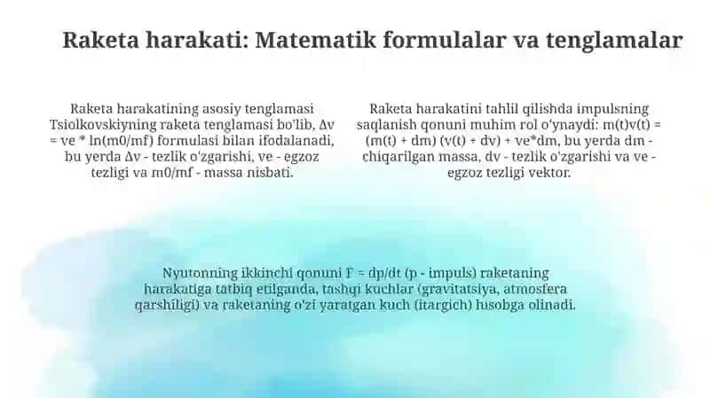 Ozgaruvchan massali harakat 4