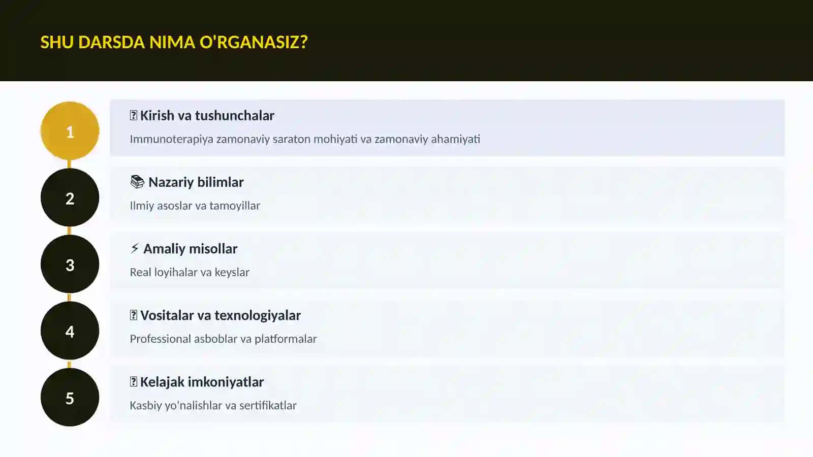 Immunoterapiya zamonaviy saraton 4