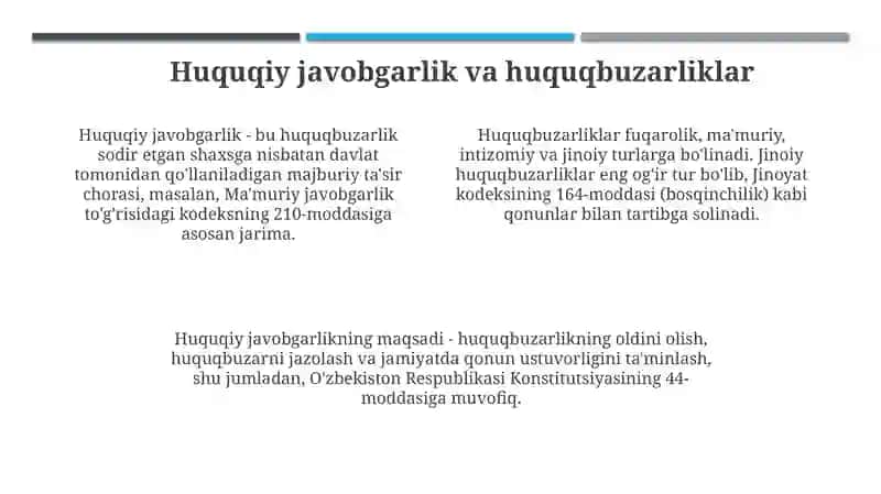 Qonuniylik va Huquq Tartiboti Asoslari 4