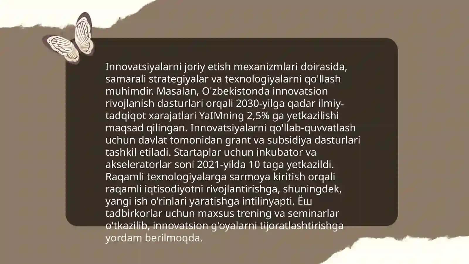 Tadbirkorlikni rivojlantirishning asosiy prinsiplari va kop tarmoqli fermer xojaliklarini rivojlantirish mexanizimlari 4