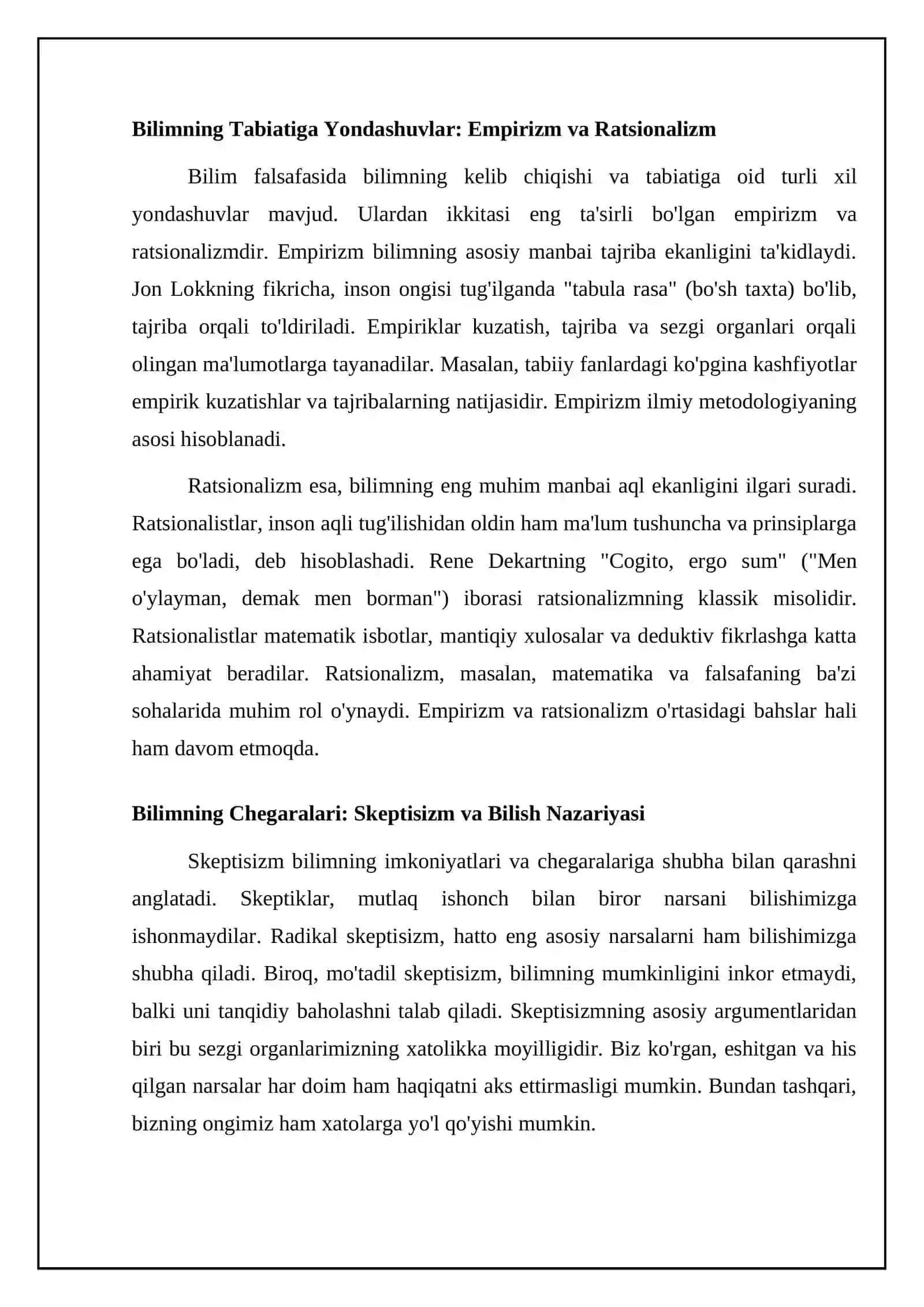 Bilim falsafasi 4