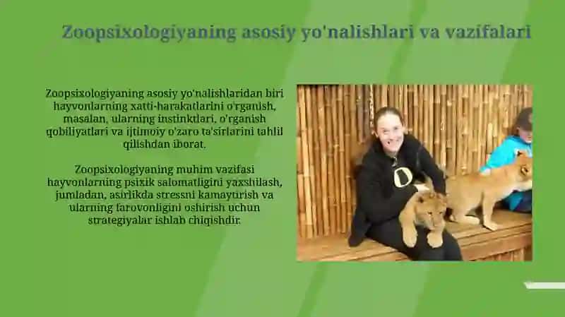 Zoopsixologiya va psixologiyaga kirish 4