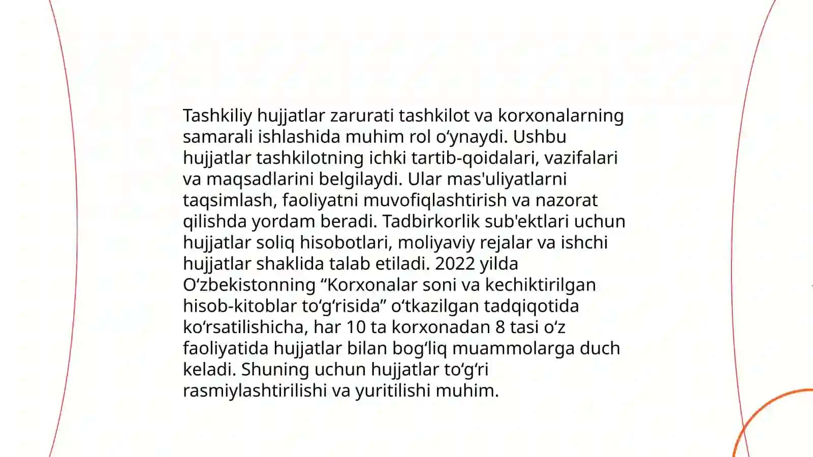 Tashkiliy hujjatlar va ularning turlari 4