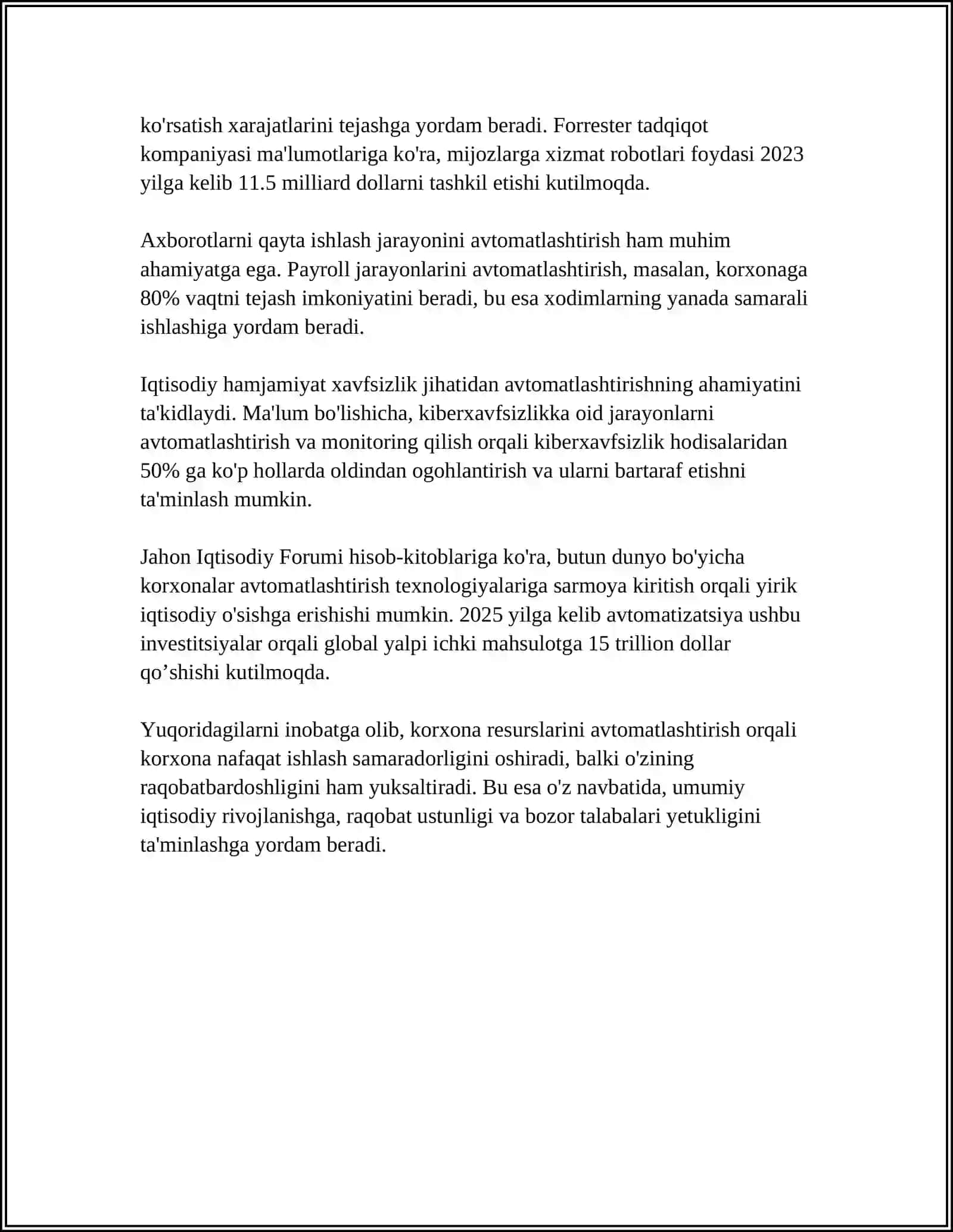 KORXONA RESURSLARINI BOSHQARISHDA SAMARALI TIZIMLAR 4