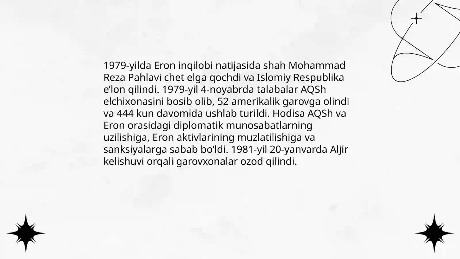 AQSh va Eron oʻrtasidagi munosabatlar 4