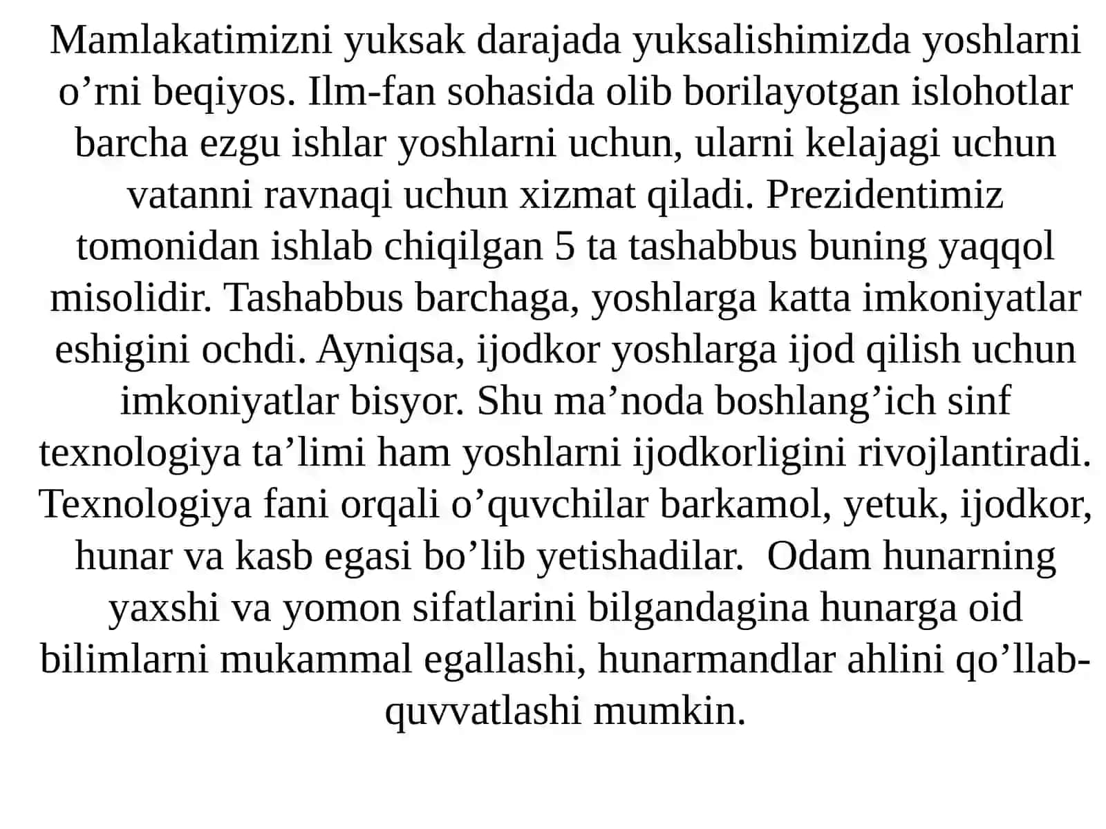 Mutafakkirlar merosida mehnat tarbiyasi 4