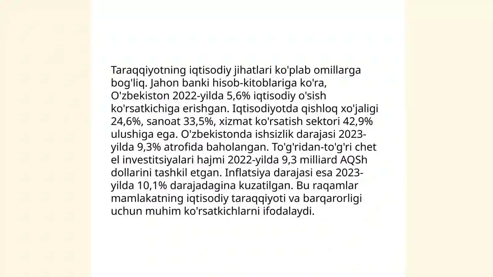 Taraqqiyot tushunchasi va uning o‘ziga xos xususiyatlari 4