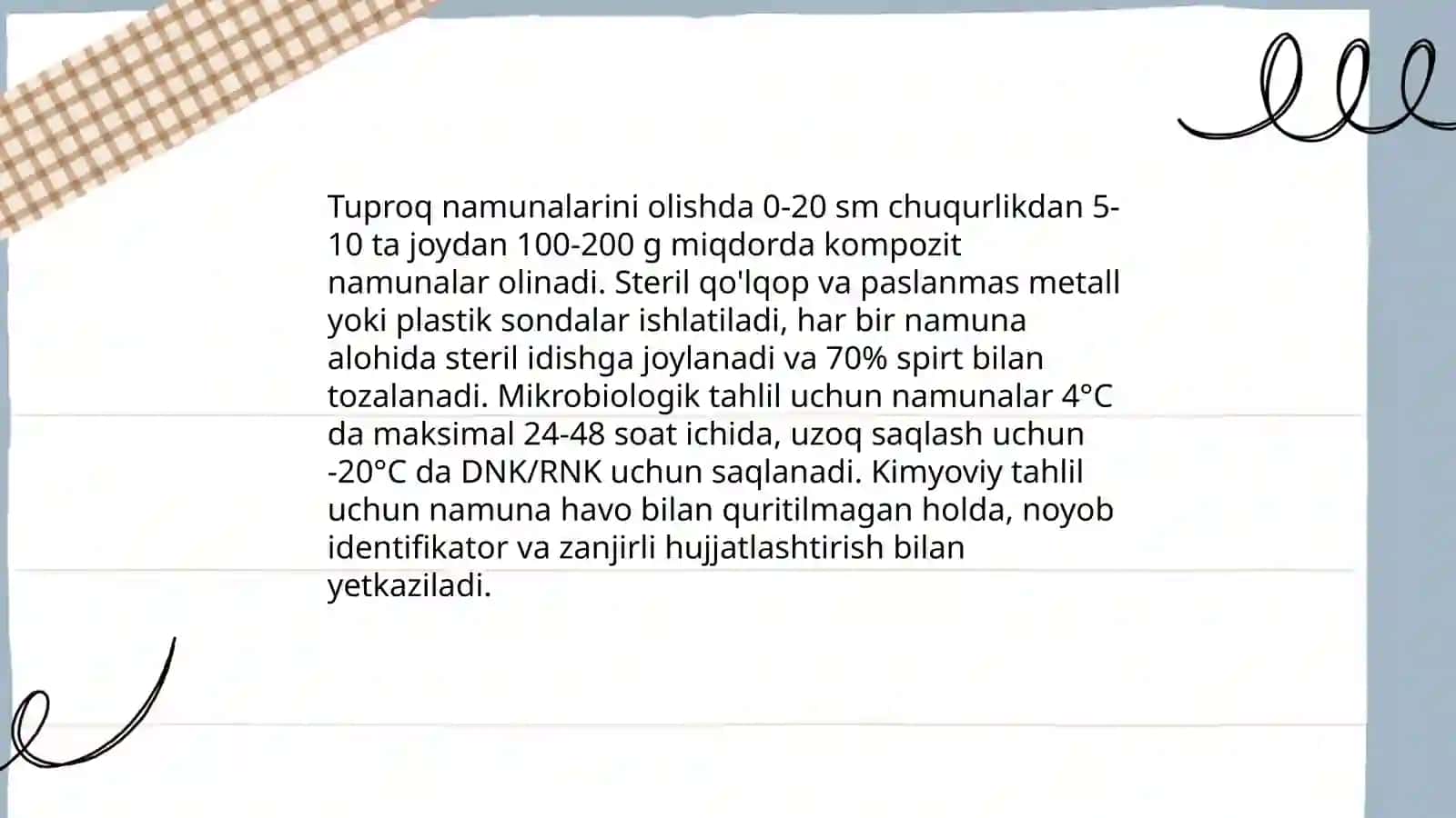 Tuproq mikroorganizmlarning toksik xususiyatlarini tahlil qilishni o'rganish 4