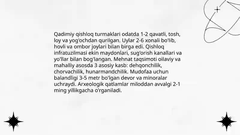 Tarixiy turmaklar 4
