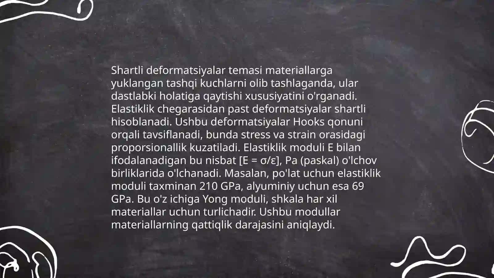 Haqiqiy va shartli deformatsiyalar. Deformatsiyada superpozitsiya prinsipi 4