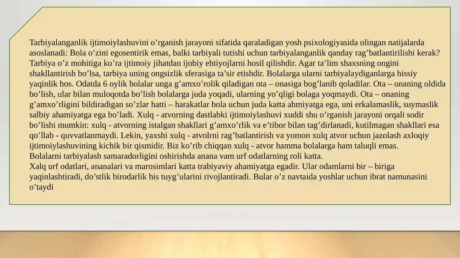 Tarbiyasiqiyin bolalar psixologiyasi 4