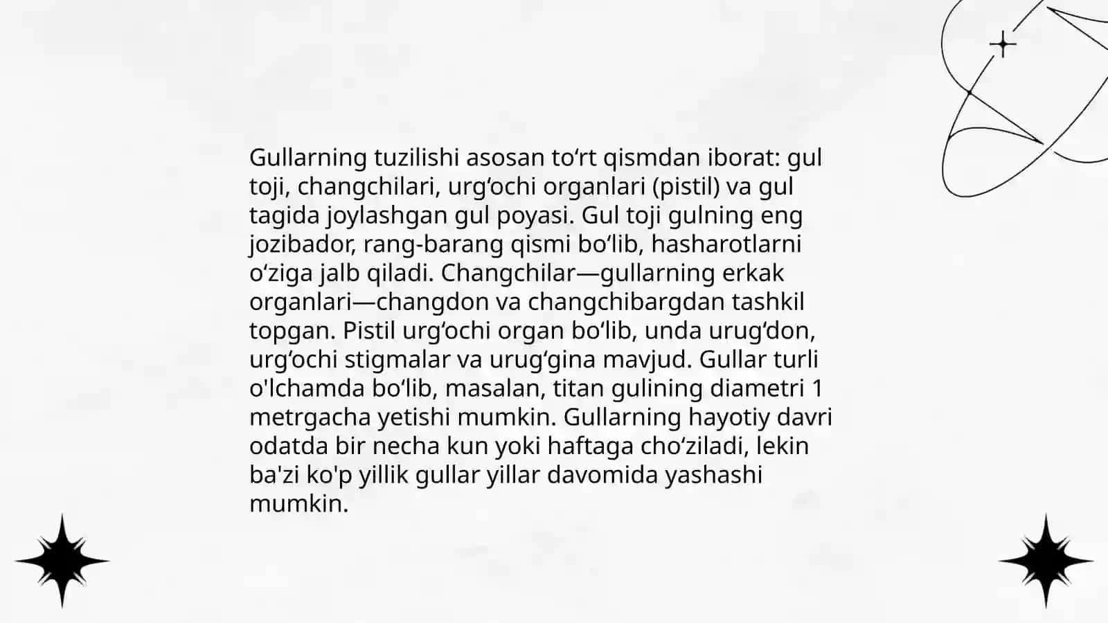 Oʻsimliklarning gullashi va changlanishi 4