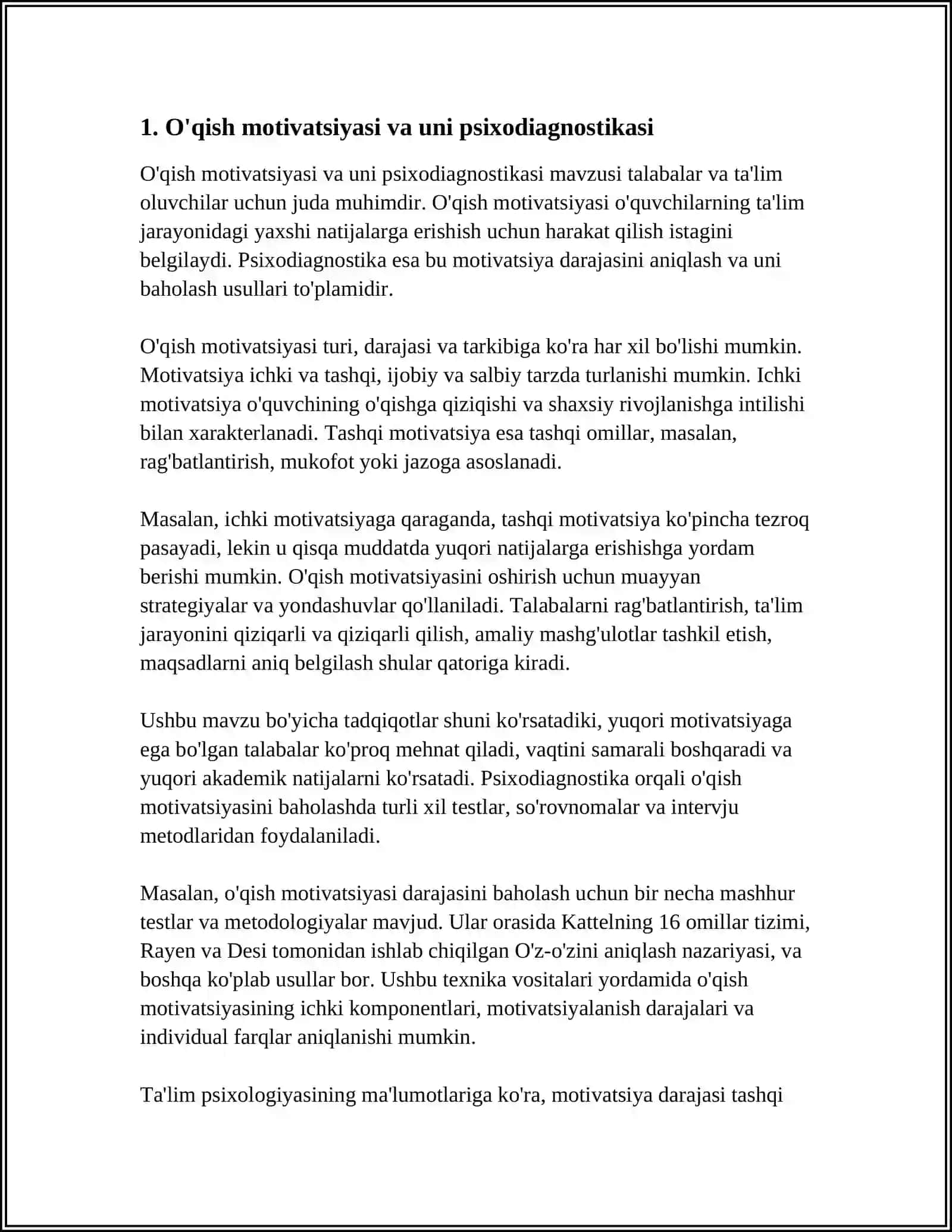 O'SMIRLAR XULQ-ATVORI PSIXODIAGNOSTIKASI VA KORREKSIYASI 4