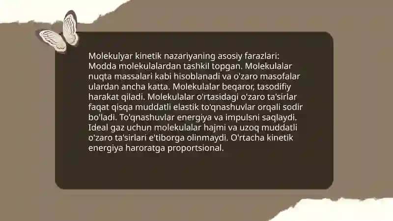Molekulyar kinetik nazariya asoslari 4