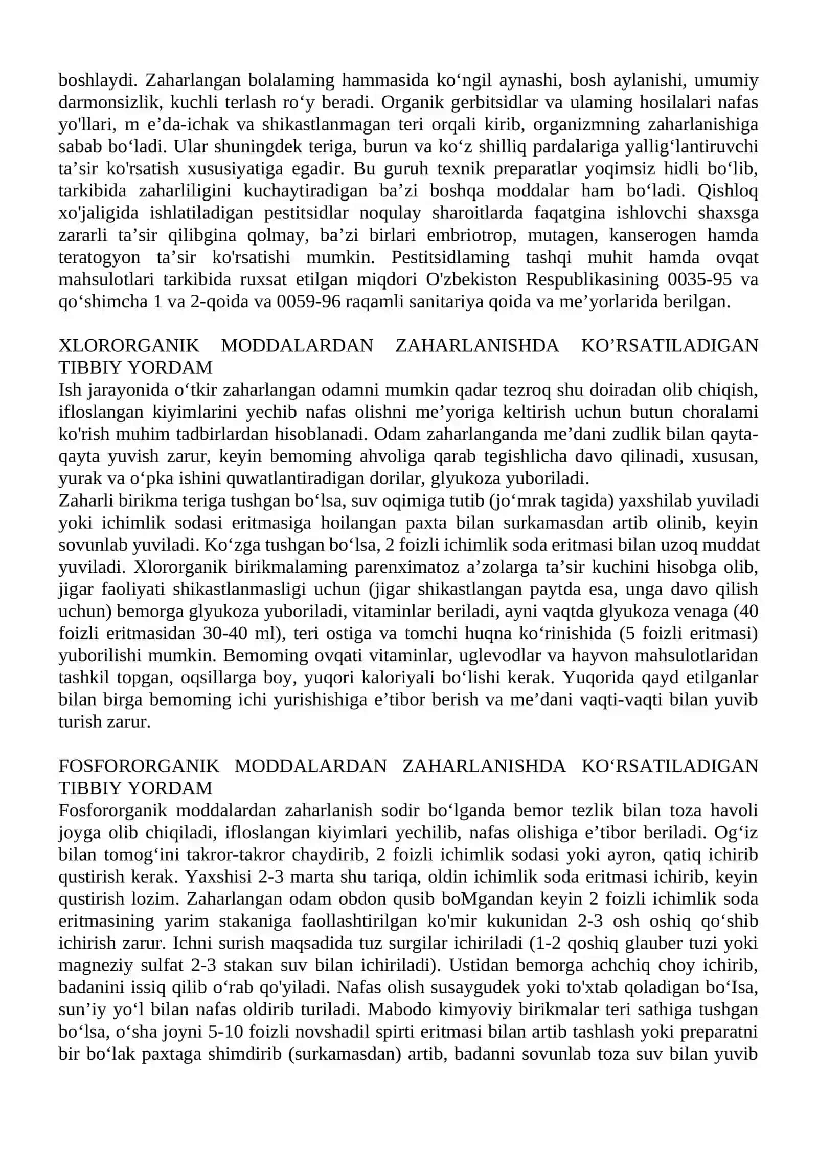 Pestitsidlar va mineral oʼgʼitlarni qoʼllash gigienasi asoslari 4