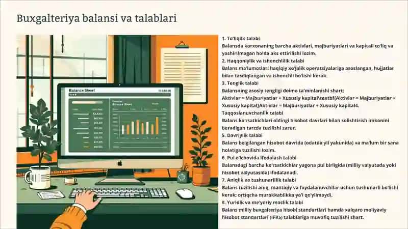 Moliyaviy Hisobotlarni Tuzish Shakllari va Ularga Qo'yiladigan Talablar 4