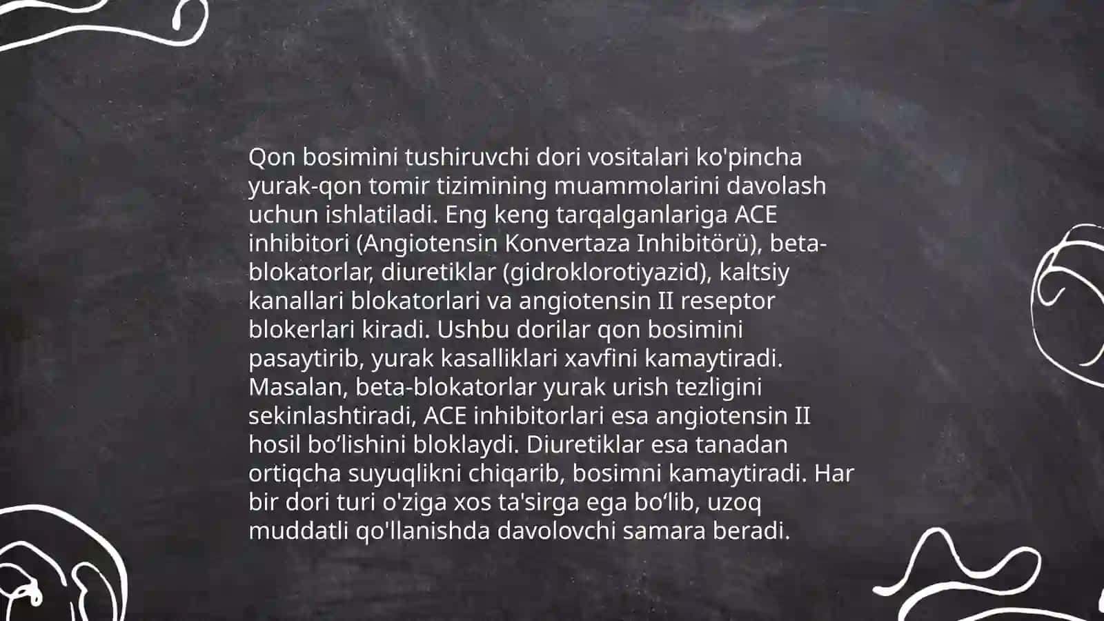 Geriatriya amaliyotida qoʻllaniladigan dorilar haqida umumiy maʼlumlar 4