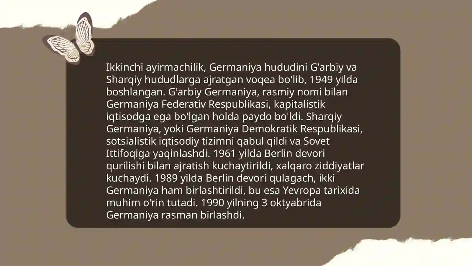 Ayirmachilikning taʼrifi, uning mavjudligi va yagonaligi 4