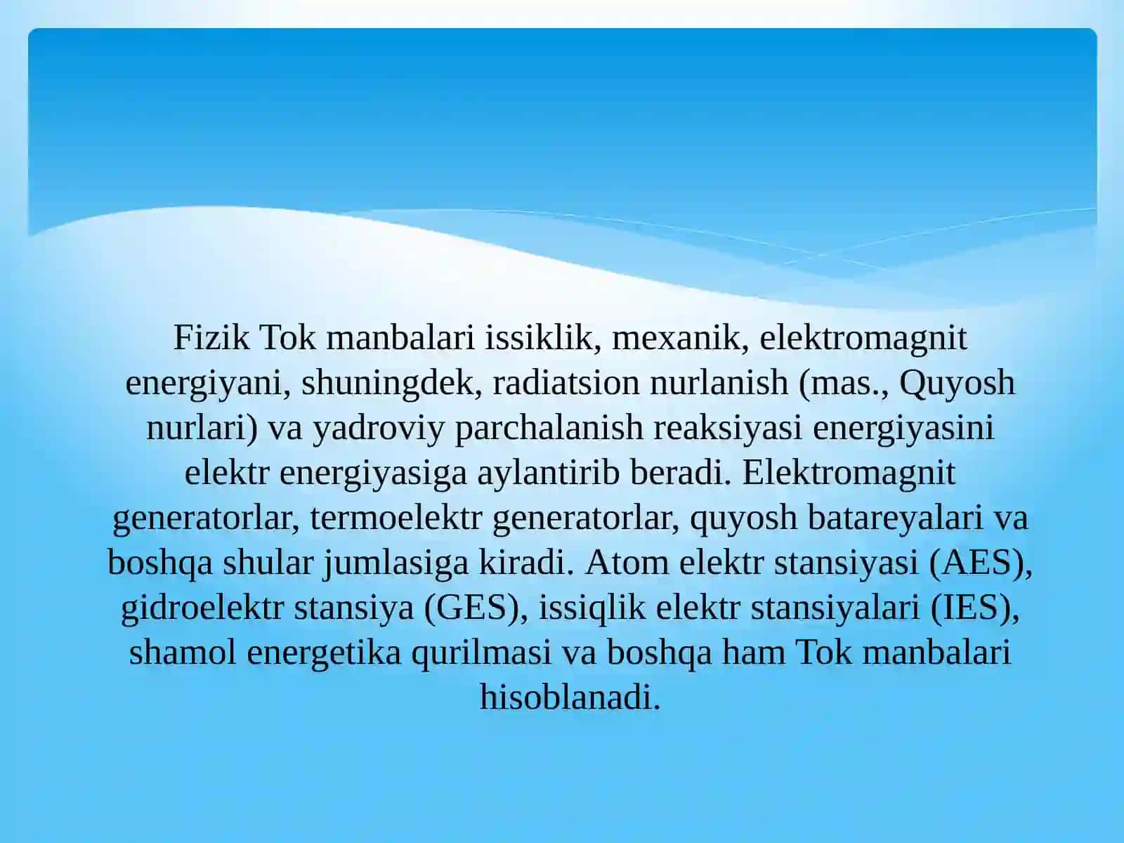 TOK MANBALARI 4