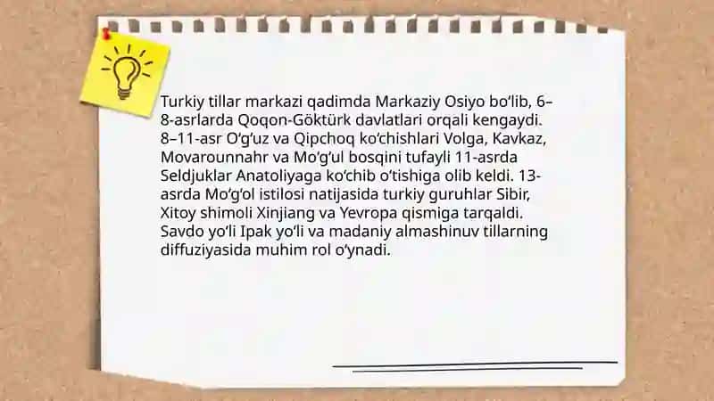 Turkiy tillar qamrab olish 4
