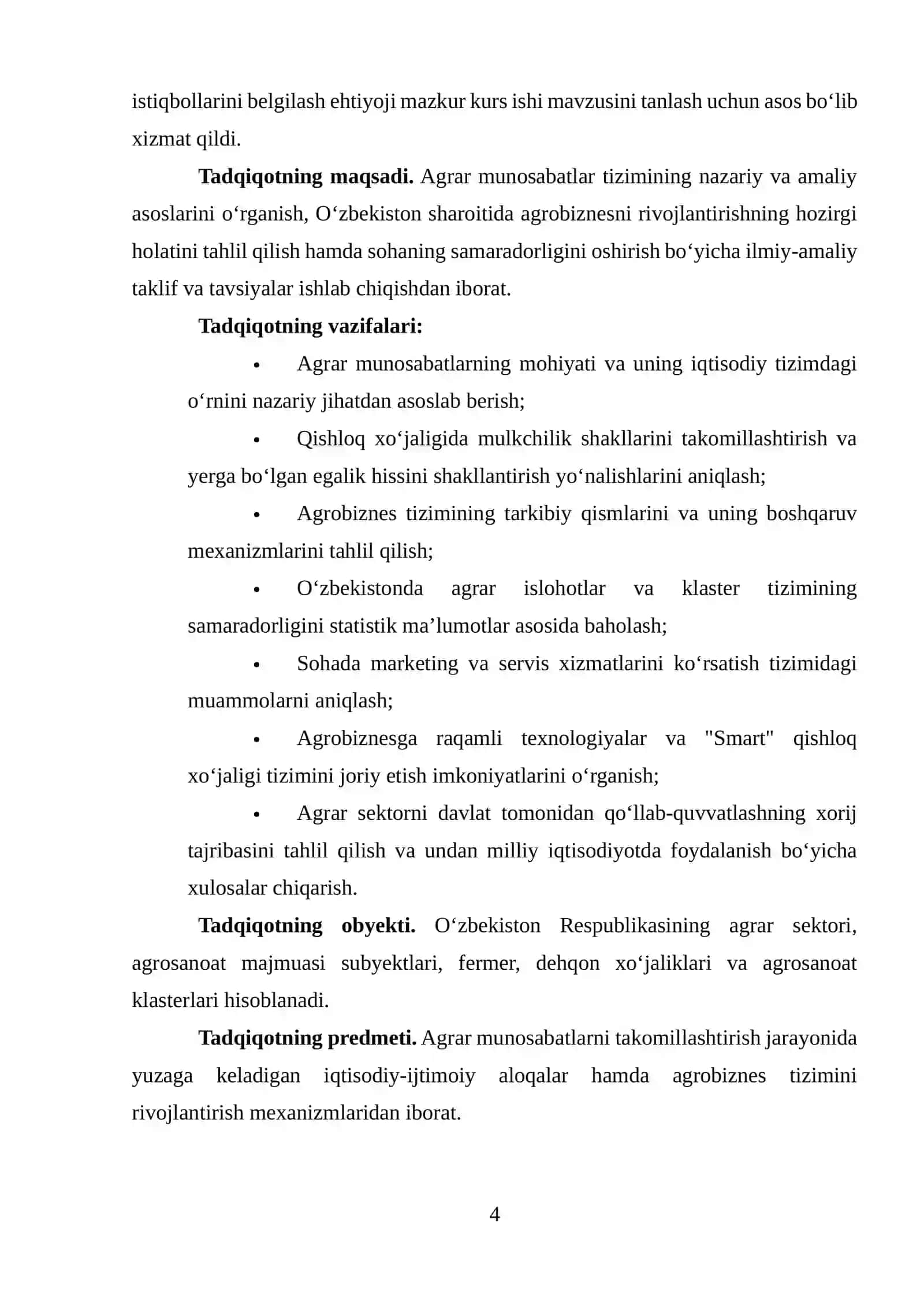 AGRAR MUNOSABATLARNING NAZARIY VA USLUBIY ASOSLARI 4