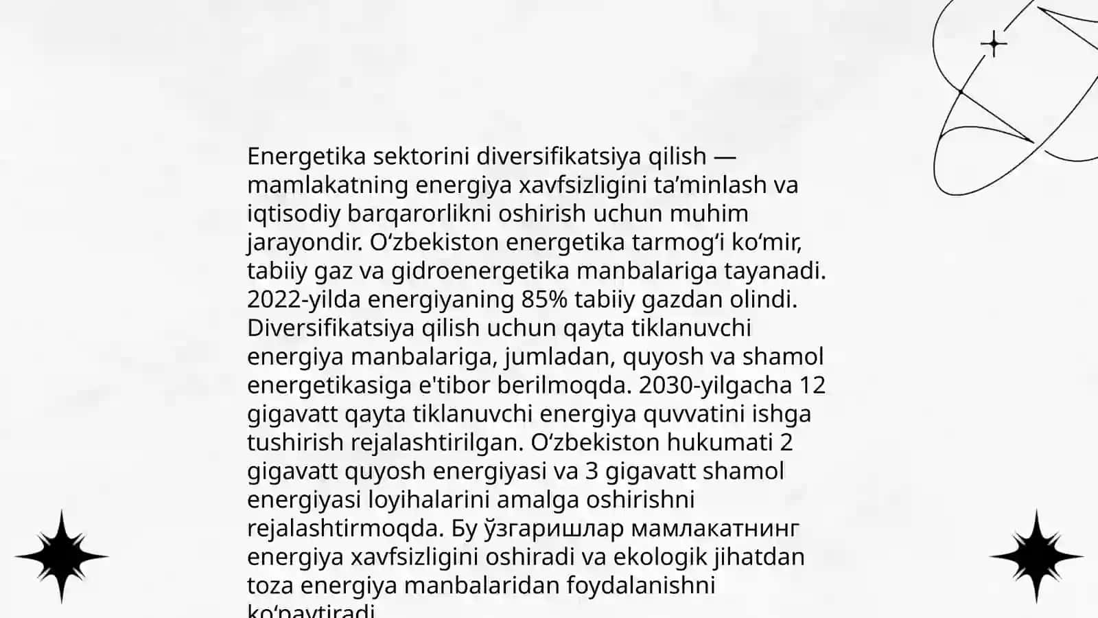 Oʼzbekiston iqtisodiyotida islohotlarni chuqurlashtirish boʼyicha rivojlanish strategiyasi 4