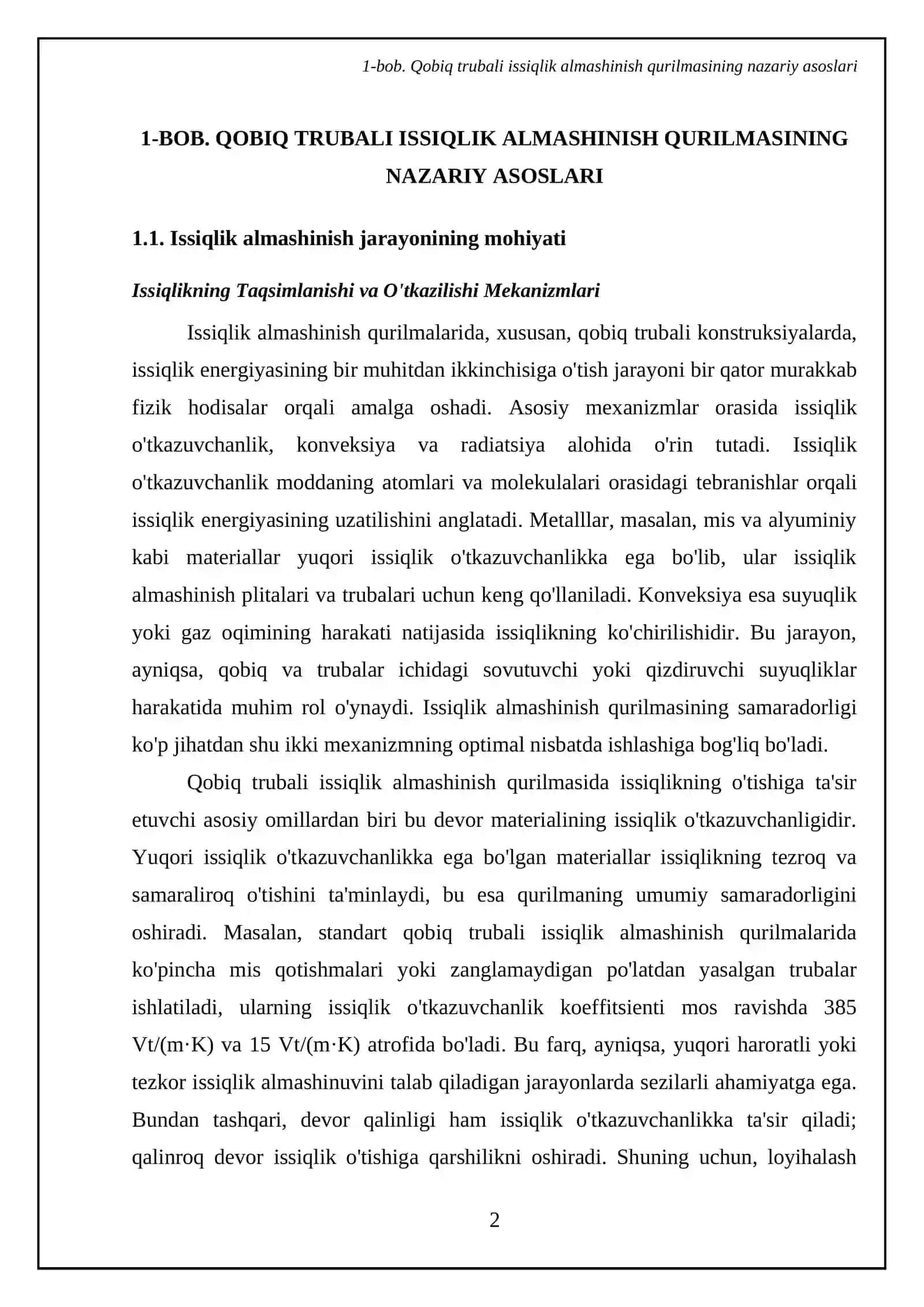 Qobiq trubali issiqlik almashinish qurilmasi 4